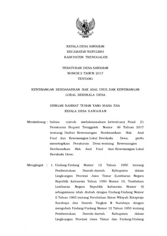 picture_Perdes Kewenangan Desa