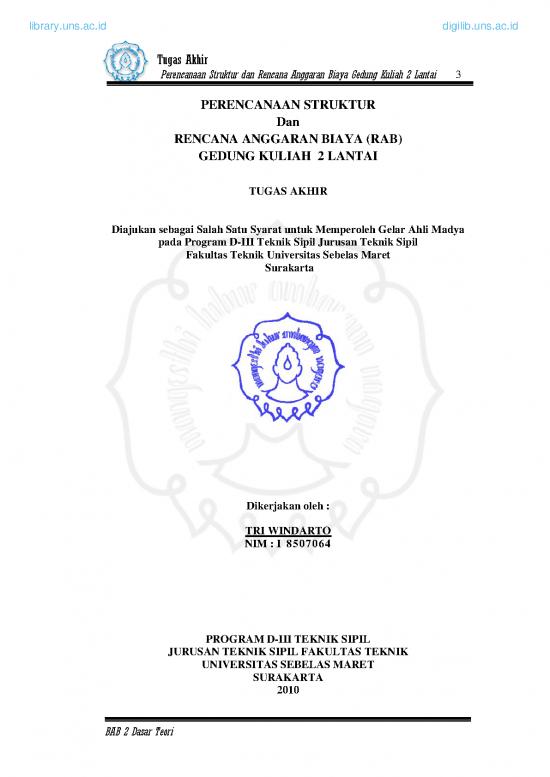 picture_File Rab - Rencana Anggaran Biaya Id 20202 | Perencanaan Struktur Dan Rencana Anggaran Biaya Rab Gedung Kuliah 2 Lantai Abstrak
