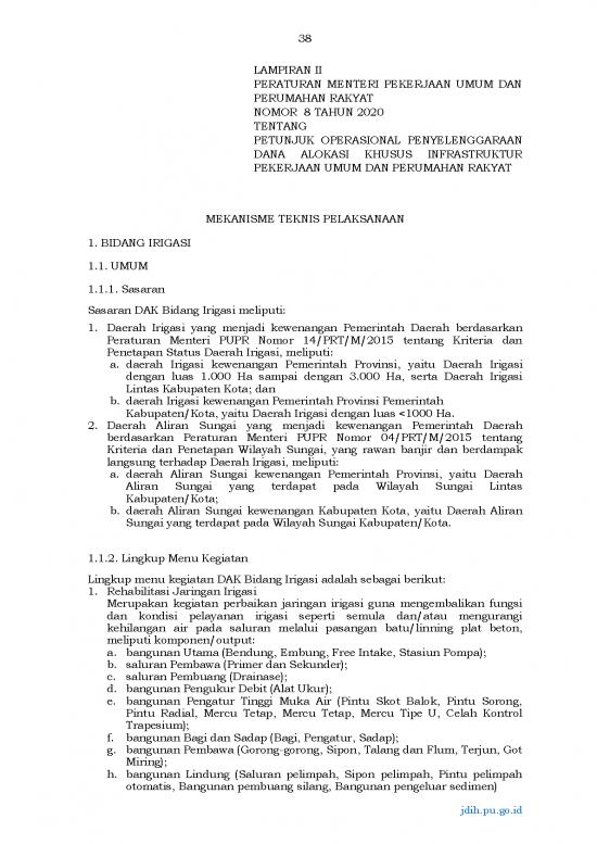 picture_Permen Pupr Nomor 8 Tahun 2020   Lampiran Ii