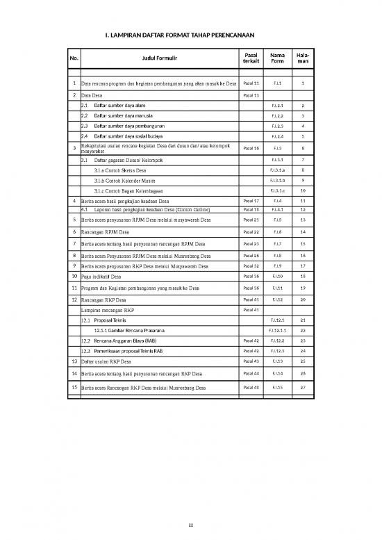 picture_Download Form Excel 20478 | Permendagri No 114 Tahun 2014 Tentang Pembangunan Desa Lampiran