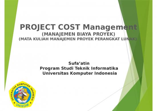picture_Peralatan Proyek Id 20726 | Pertemuan 9 Dan 10 Management Biaya Proyek