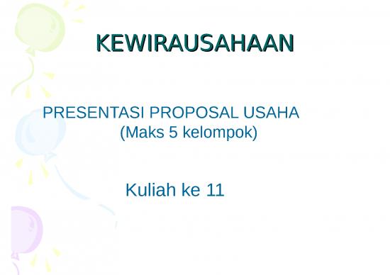 picture Rencana Anggaran Biaya 20102 | Presentasi Diskusi Proposal Usaha