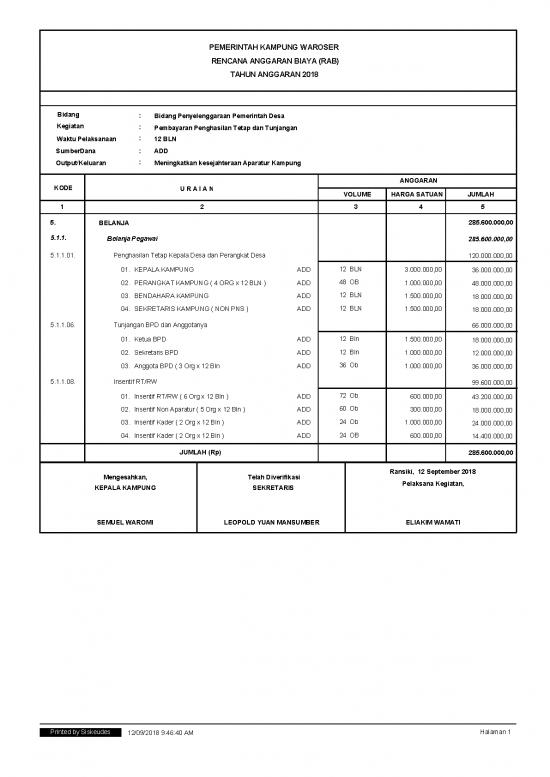 picture File Rab - Rencana Anggaran Biaya Id 20581 | Rab Add