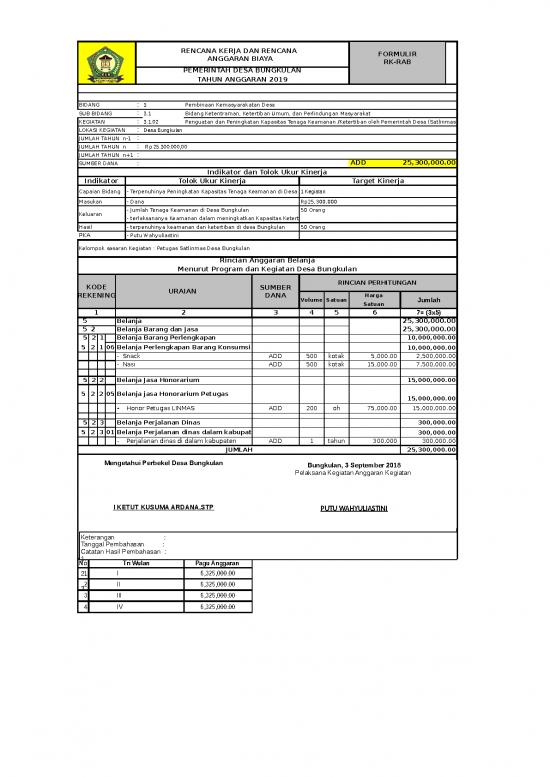 picture File Rab - Rencana Anggaran Biaya Id 20157 | Rab Baru Pembinaan