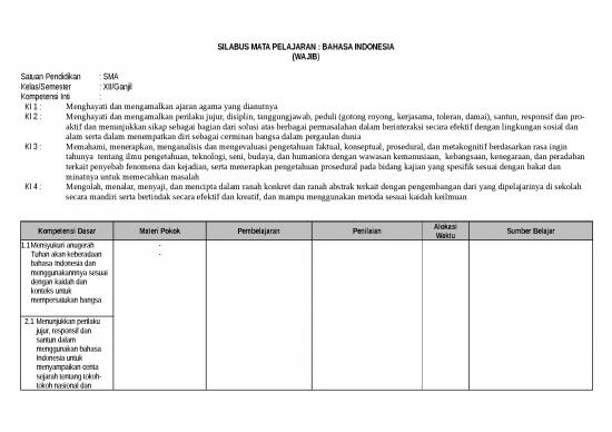 picture1_Silabus Bahasa Indonesia Kelas Xii Wajib1