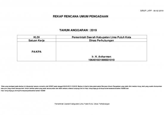 picture_Sirup 2019 Yang Diumumkan