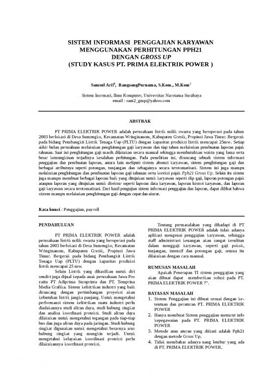 picture_Laporan Doc 19879 | Sistem Informasi  Penggajian Karyawan Menggunakan Perhitungan Pph21 Dengan Gross Up (study Kasus P Prima Elektrik Power )
