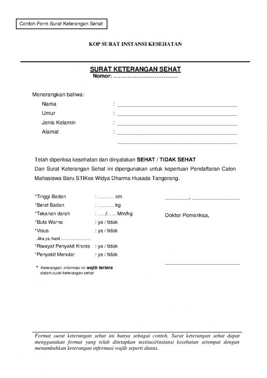 picture_Surat Keterangan Sehat | File - Surat Keterangan Id 18827