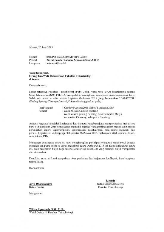 picture1_Teknobiologi Outbound 2015 Surat Pemberitahuan Orang Tua | File - Surat Pemberitahuan Id 18450