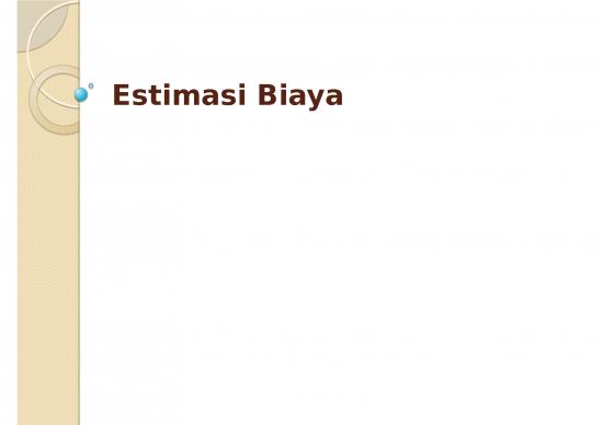 picture File Rab - Rencana Anggaran Biaya Id 20186 | Tm 8 Tahap Estimasi (estimasi Biaya)