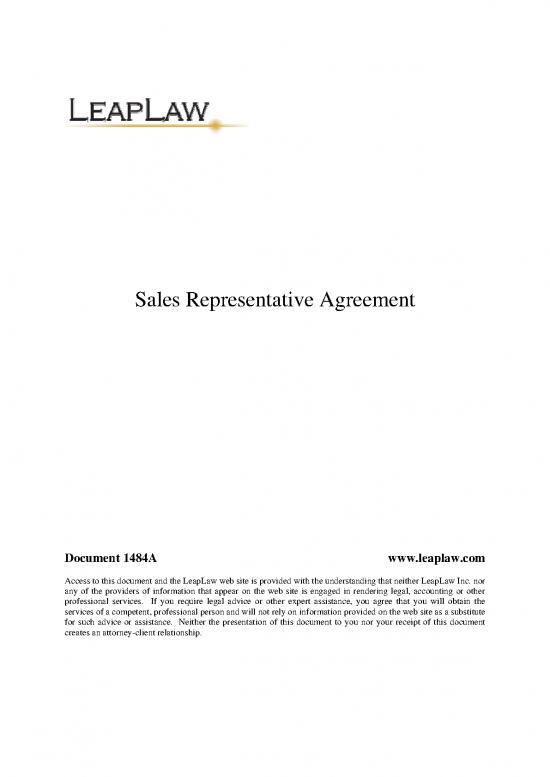 picture1_Agreement Sample 203142 | 1484 Salesrepagr