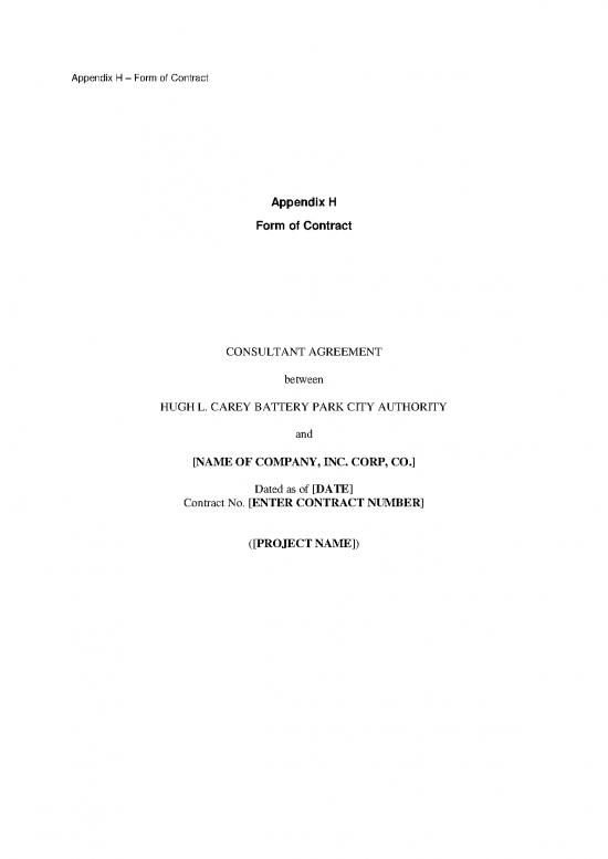 picture1_Agreement Contract Sample 201353 | 9 Of 9 Appendix H Model Consultant S Agreement