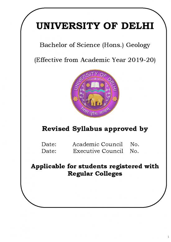 picture_Geology Pdf 200836 | Annexure  S(hons) Geology (cbcs) 2019