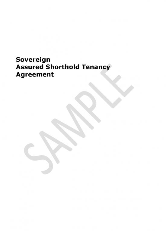picture_Agreement Contract Sample 201310 | Assured Shorthold Tenancy (temp Accomodation) July 2020