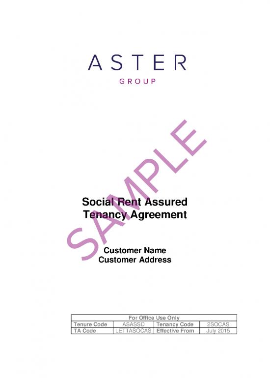 picture1_Tenant Agreement Template 201299 | Aster Sample Social Rent Assured Tenancy Agreement