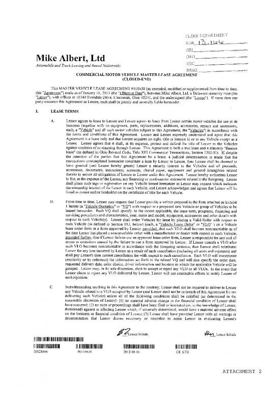picture1_Lease Agreement Template 201864 | Attachment 2   Commercial Motor Vehicle Master Lease Agreement