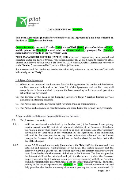 picture1_Agreement Sample 202591 | Aviationcv Loan Agreement Example 50000