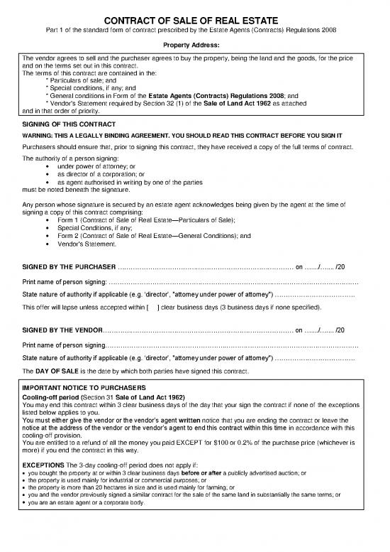 picture1_Agreement Contract Sample 201258 | Blank Contract Of Sale