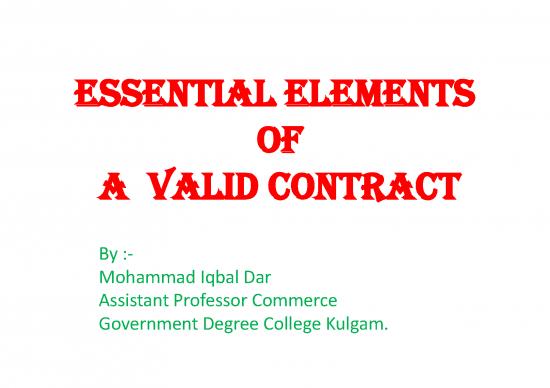 picture1_Agreement Contract Sample 201675 | Bus Iness Law B Com 2nd