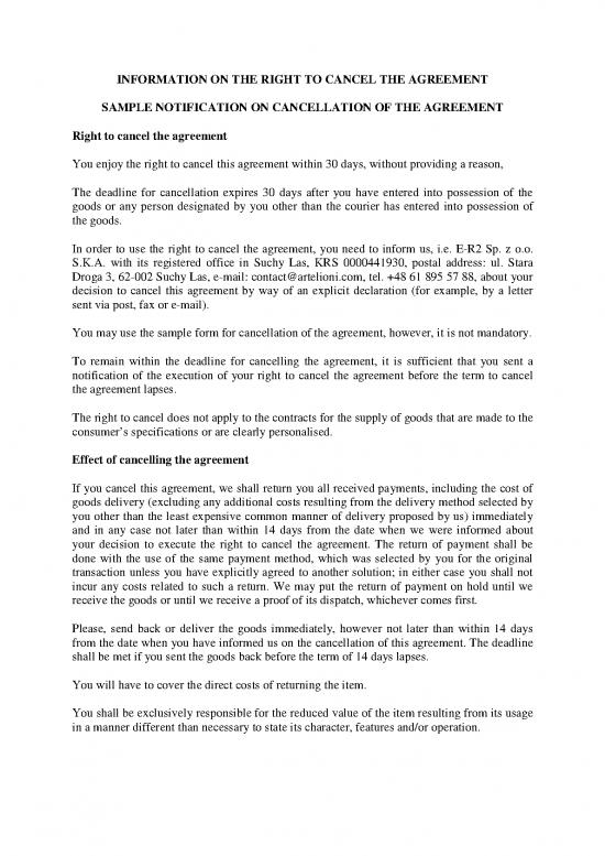 picture_Agreement Form 202431 | Cancellation