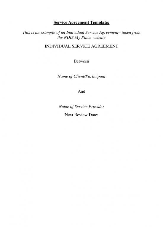picture_Agreement Sample 202552 | Carers Aus Ndis Service Agreement Example
