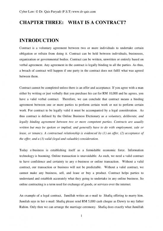 picture1_Agreement Contract Sample 201533 | Chapter Three Notes