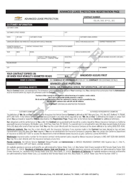 picture1_Lease Template 202560 | Chevy Advanced Lease Protection Sample Contract
