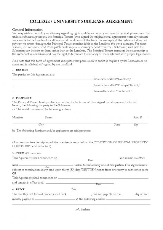 picture1_Lease Agreement Template 201556 | College University Sublease Agreement