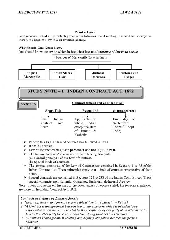 picture_Law Of Contract Pdf 201262 | Contract 1