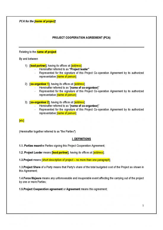 picture1_Agreement Sample 202638 | Cooperation Agreement Template Pca