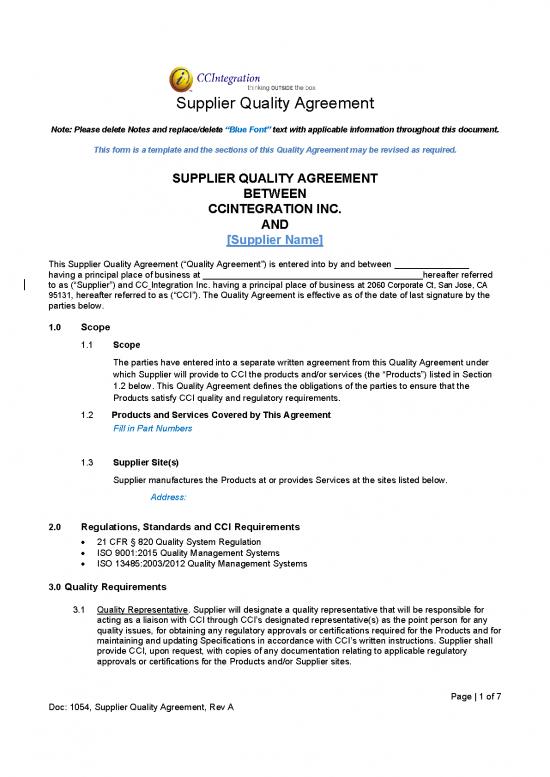 picture1_Agreement Form 202538 | Doc 1054 Supplier Quality Agreement Rev A 1