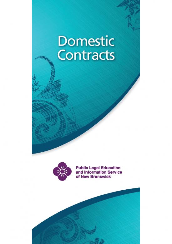 picture1_Agreement Contract Sample 203152 | Domestic Contracts En
