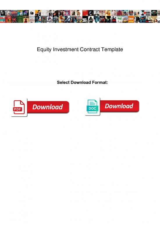 picture1_Agreement Contract Sample 202052 | Equity Investment Contract Template