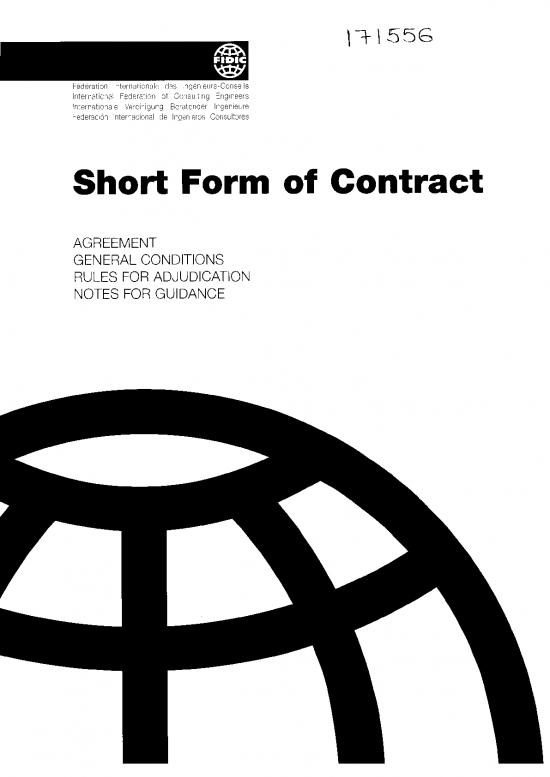 picture1_Agreement Contract Sample 202673 | Fidic (short Contract)