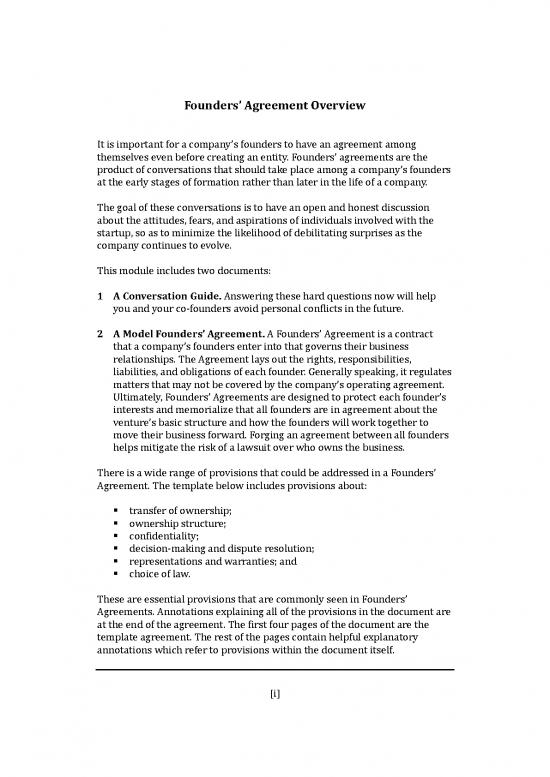 picture_Agreement Contract Sample 203128 | Founders Agreement