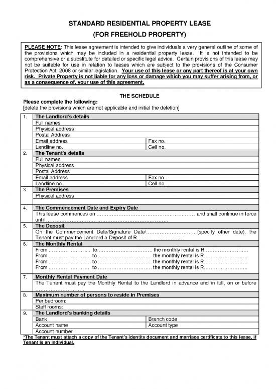 picture1_Lease Agreement Template 202064 | Freehold Lease Agreement