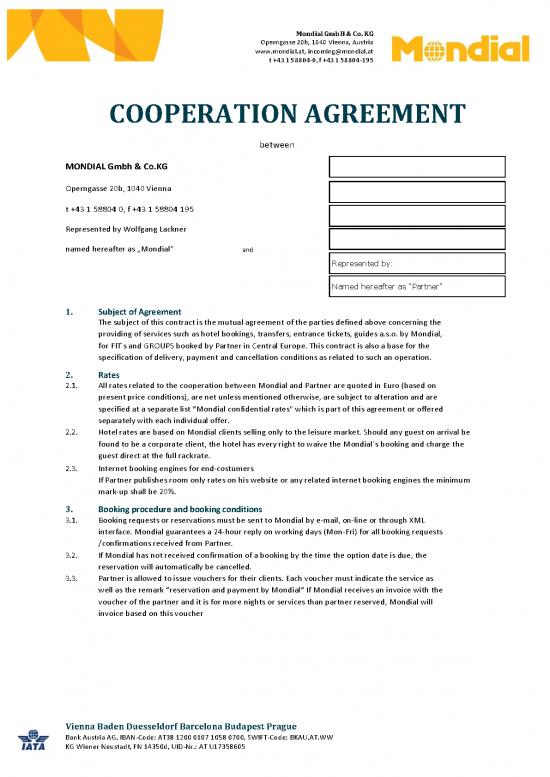 picture1_Agreement Contract Sample 201919 | General Agreement B2b