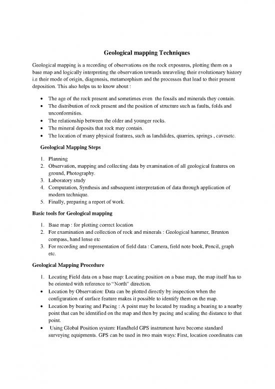 picture_Geological Mapping Pdf 200835 | Geological Mapping Techniques Converted