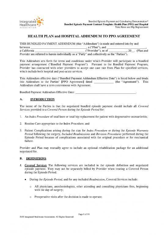picture_Agreement Contract Sample 202977 | Health Plan And Hospital Agreement Contract Template