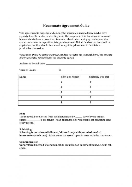 picture1_Lease Agreement Template 202490 | Housemate Agreement