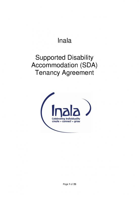 picture_Tenancy Agreement Sample 201770 | Inala Accommodation Sda Tenancy Agreement