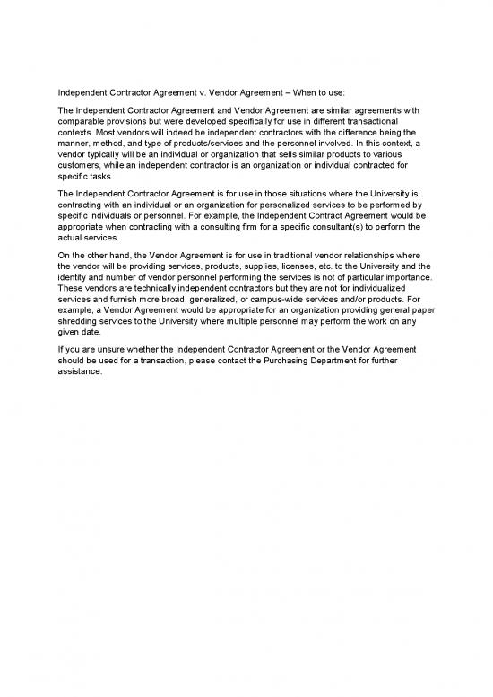 picture_Agreement Contract Sample 202796 | Instructions For Independent Contractor Agreement Vs Vendor Agreement