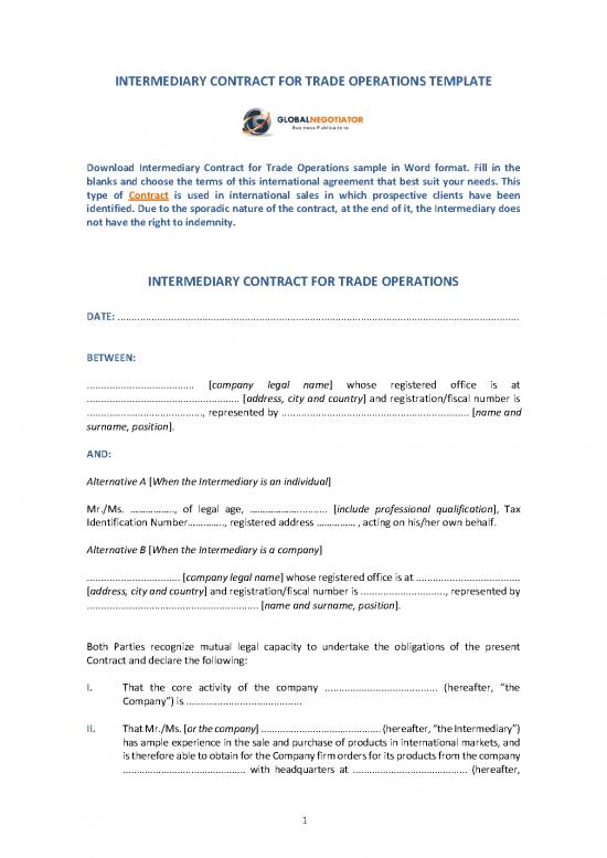 picture1_Sales Agreement Pdf 202861 | Intermediary Contract For Trade Operations Contract Template Sample