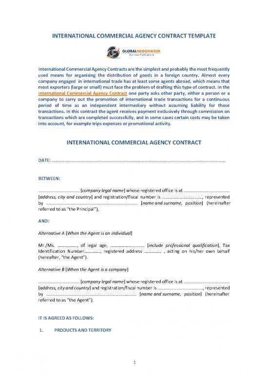 picture1_Contracts Pdf 202862 | International Commercial Agency Contract Template Sample