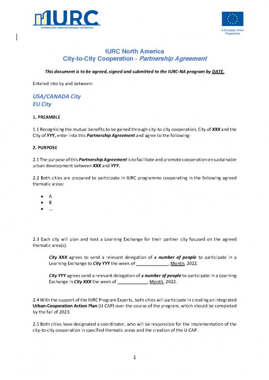 picture1_Agreement Sample 203041 | Iurc North America Partnership Agreement