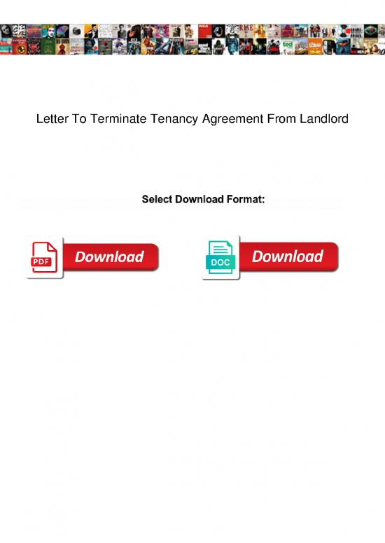 picture_Lease Agreement Template 202985 | Letter To Terminate Tenancy Agreement From Landlord