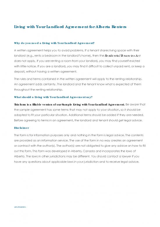picture_Tenant Agreement Template 202631 | Livingwithyourlandlordfillable