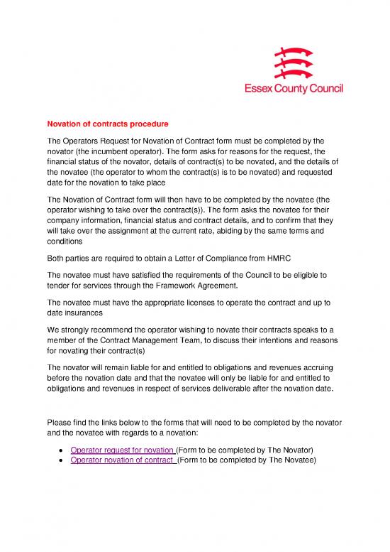picture1_Agreement Contract Sample 201304 | Novation Of Contracts Procedure