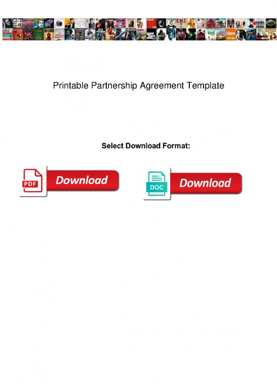 picture_Agreement Form 201696 | Printable Partnership Agreement Template