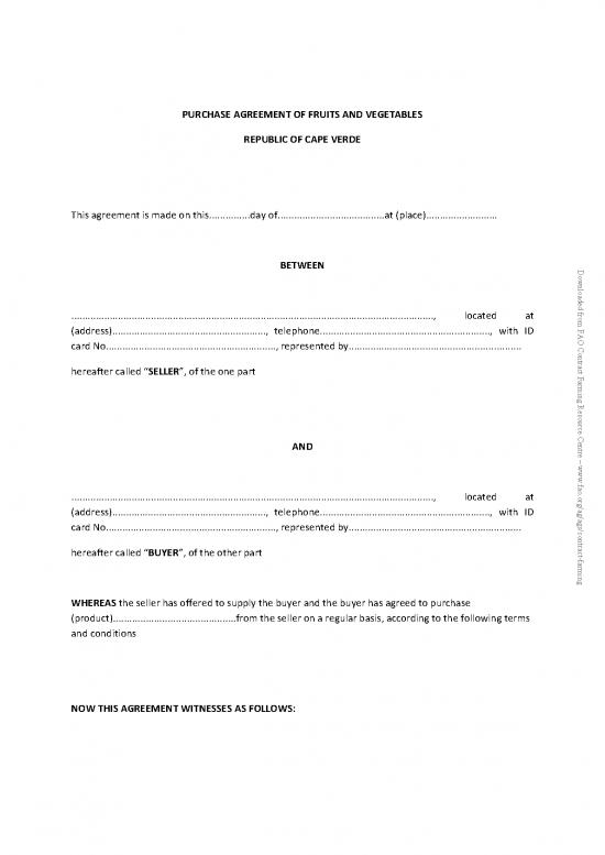 picture1_Agreement Contract Sample 202775 | Purchase Agreement Of Fv Cape Verde